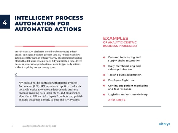 Analytic Process Automation - Page 6