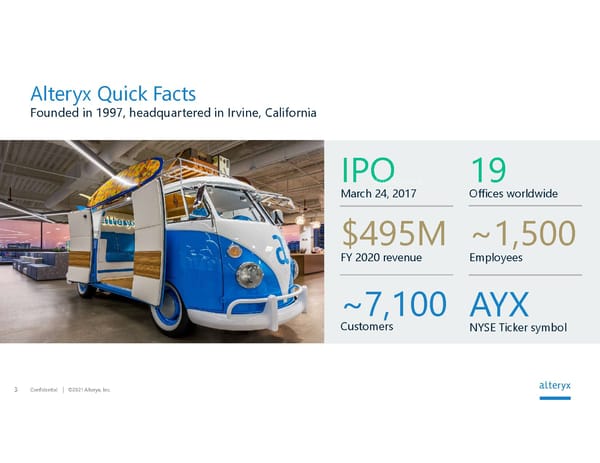 Alteryx Investor Presentation | Interactive - Page 3