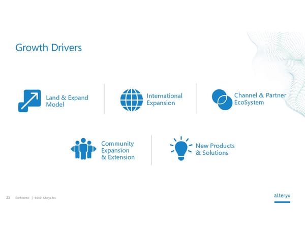 Alteryx Investor Presentation | Interactive - Page 23